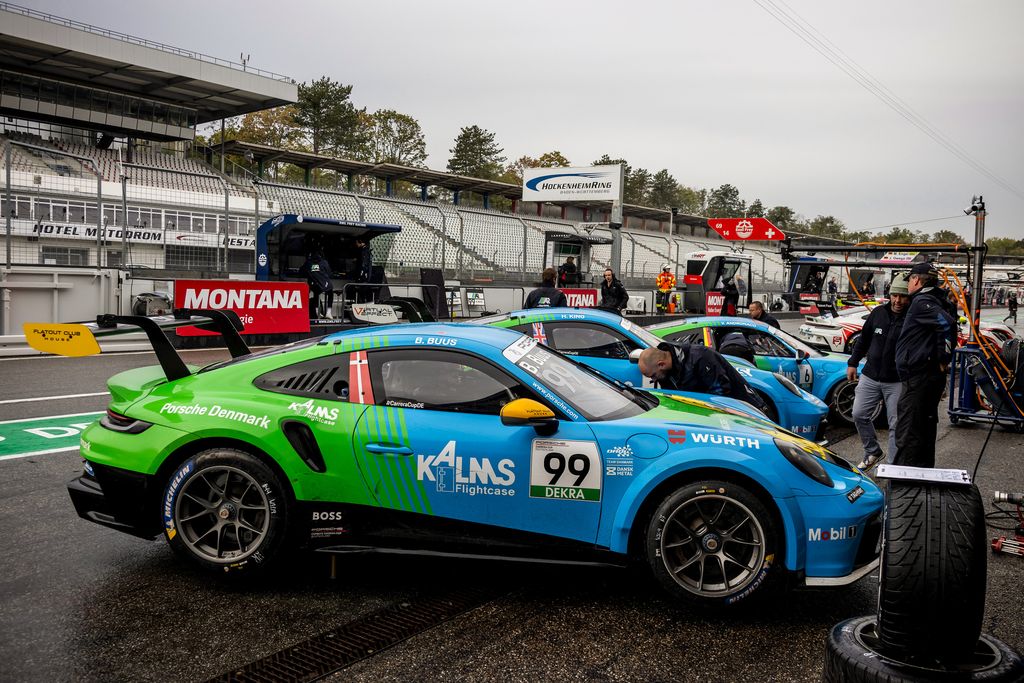 Bastian Buus sluttede på mesterskabspodiet i Porsche Carrera Cup-finale
(Foto: Porsche Motorsport)